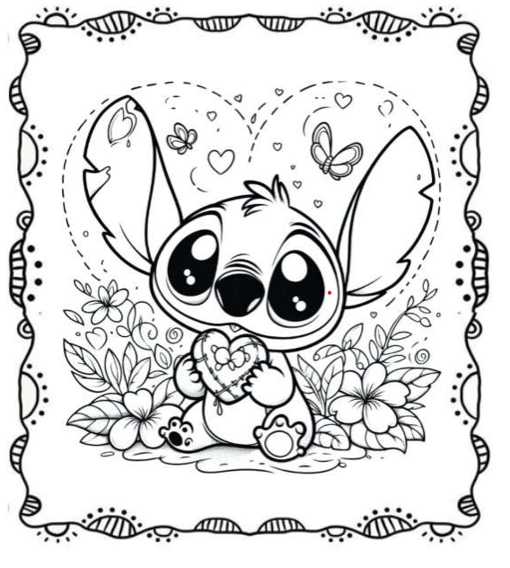 Livro de Colorir Stitch: Diversão Intergaláctica - Vol 2